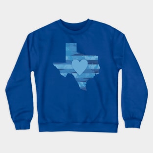 Texas Heart Crewneck Sweatshirt